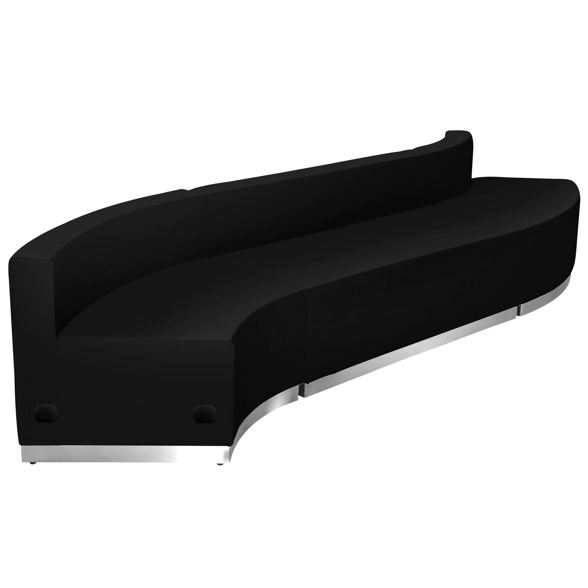 Flash Furniture, 3 PC Black LeatherSoft Reception Configuration, Included (qty.) 3 Model# ZB803850SBK